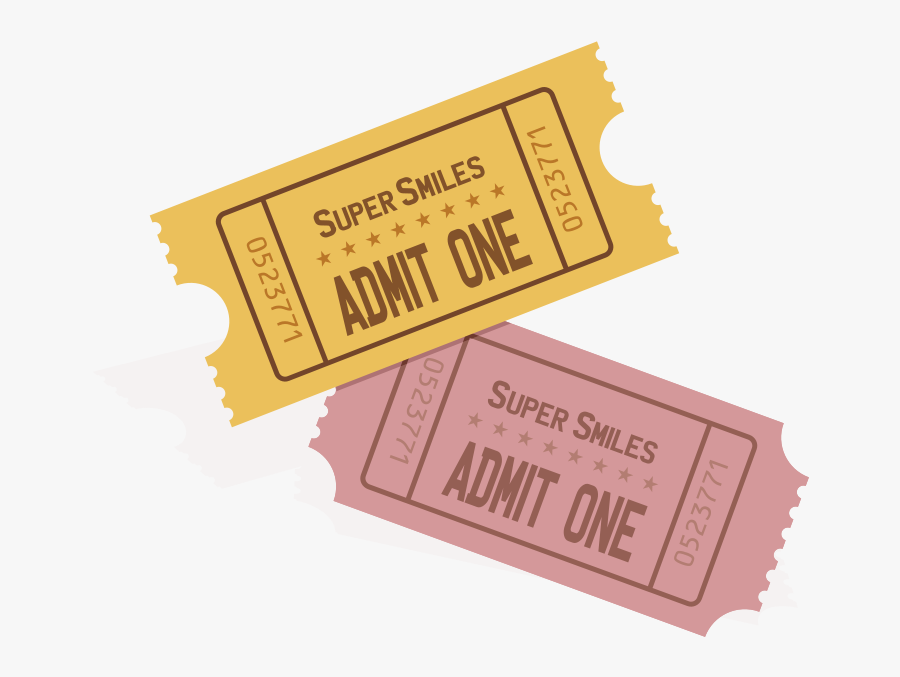 Event Tickets - Transparent Background Tickets Clipart, Transparent Clipart