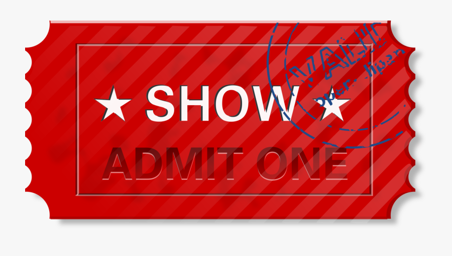 Ticket Clipart Vector Clip Art Free Design - Graphic Design, Transparent Clipart