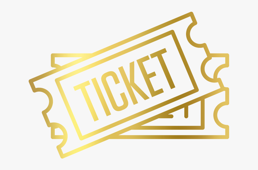 Vip Ticket Png Transparent - Ticket Clipart Black And White, Transparent Clipart