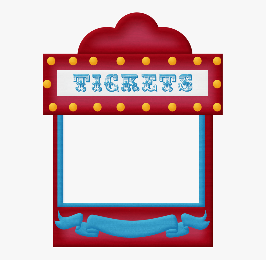 Tickets Clipart Ticket Booth - Carnival Ticket Booth Clipart, Transparent Clipart