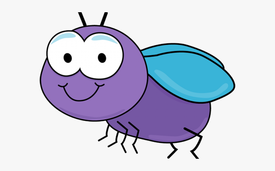 Bug Clipart Firefly - Cute Fly Clipart, Transparent Clipart