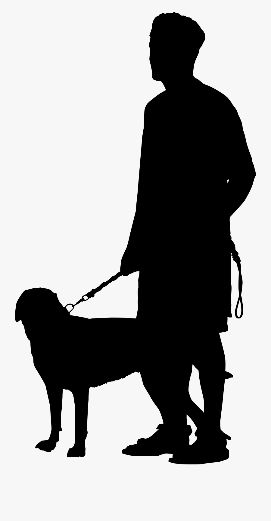 Walking Dog Silhouette Png Clipart , Png Download - Walking Dog Silhouette Png, Transparent Clipart