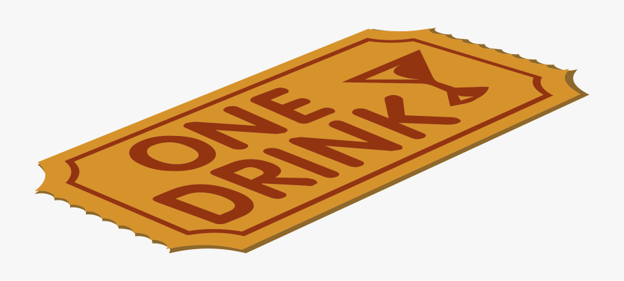 Drink Ticket Clip Art, Transparent Clipart
