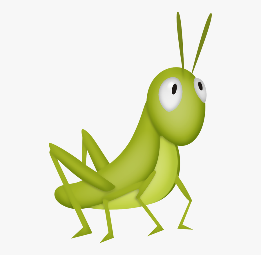 Thumbelina - Grasshopper Cartoon Kid, Transparent Clipart