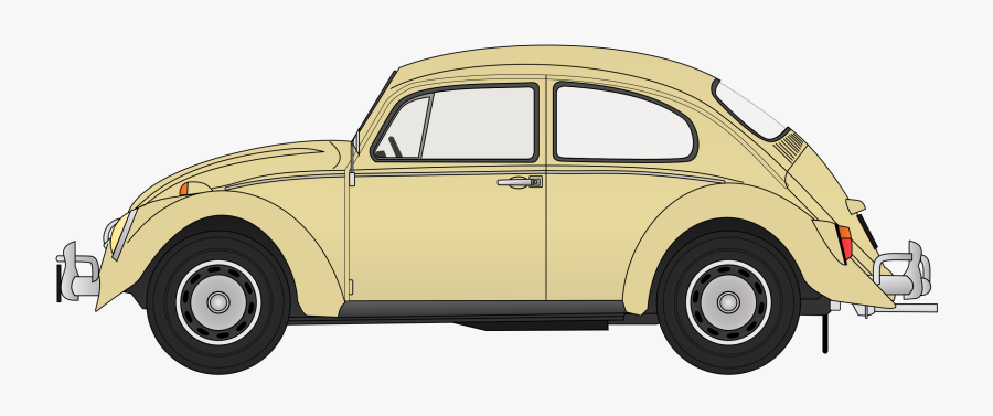 Thumb Image - Volkswagen Bug Line Art, Transparent Clipart