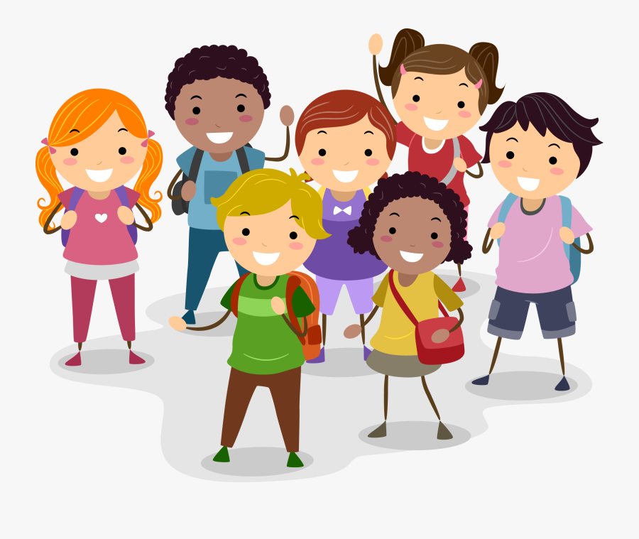 Children Vector Png, Transparent Clipart
