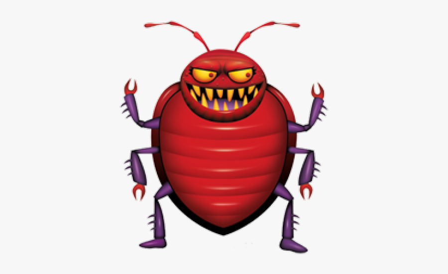 Bedbug Cartoon, Transparent Clipart