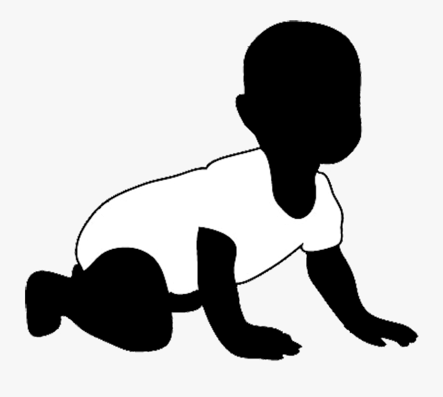 Silhouette Of Jesus Walking At Getdrawings - Baby Silhouette No Background, Transparent Clipart