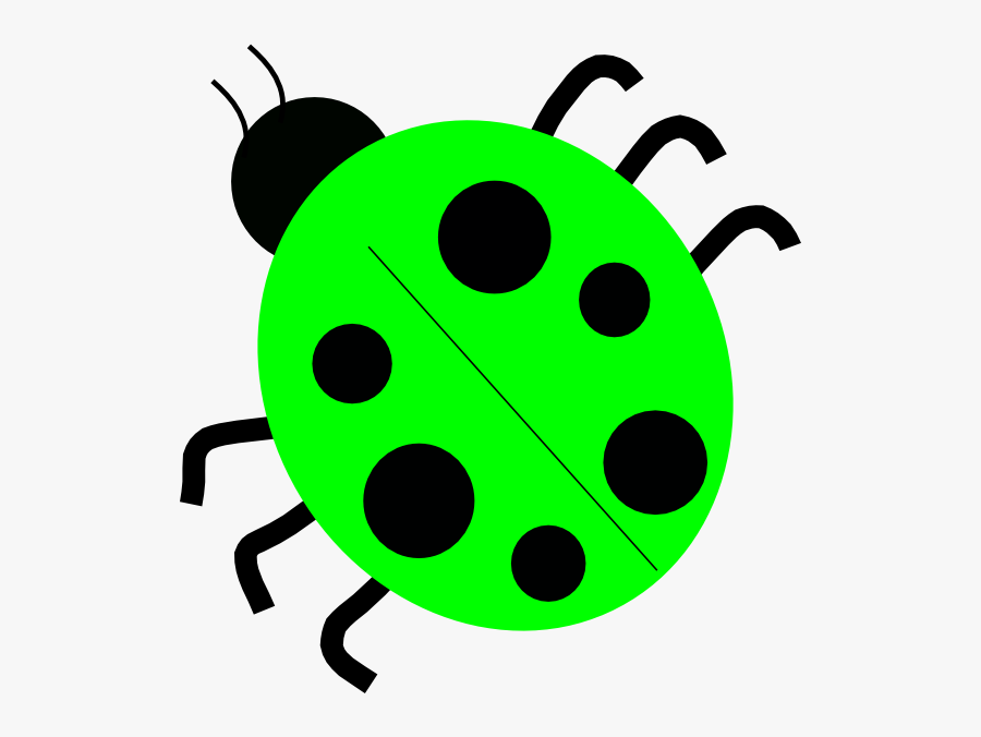 Bug Green Ladybugs Clip - Ladybug Clip Art, Transparent Clipart