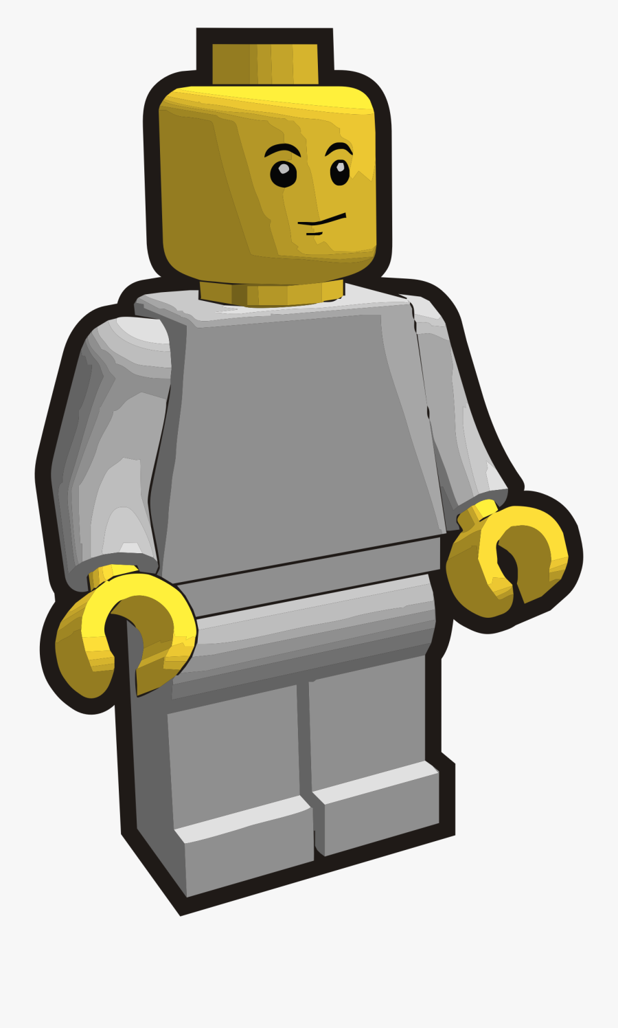Toy,lego,yellow - Minifigure Lego, Transparent Clipart