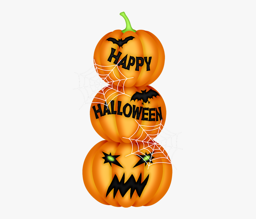 Tubes Noel Bonhommes De Neiges Clip Art, Halloween - Transparent Halloween Pumpkin, Transparent Clipart