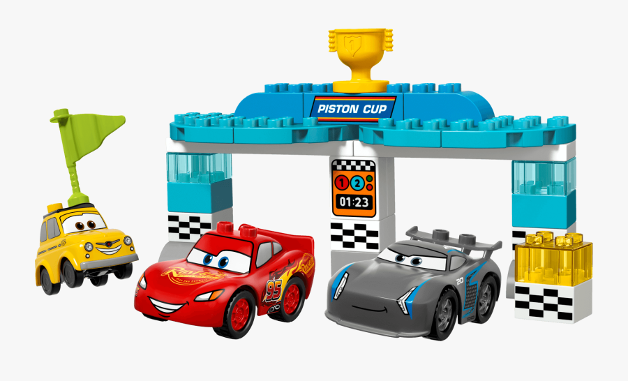 Piston Cup Race - Lego Duplo Piston Cup, Transparent Clipart