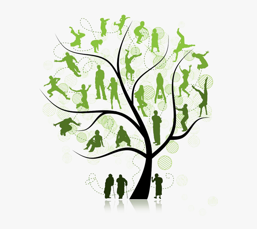 Family Tree Png Pic - Family Reunion Tree Png, Transparent Clipart