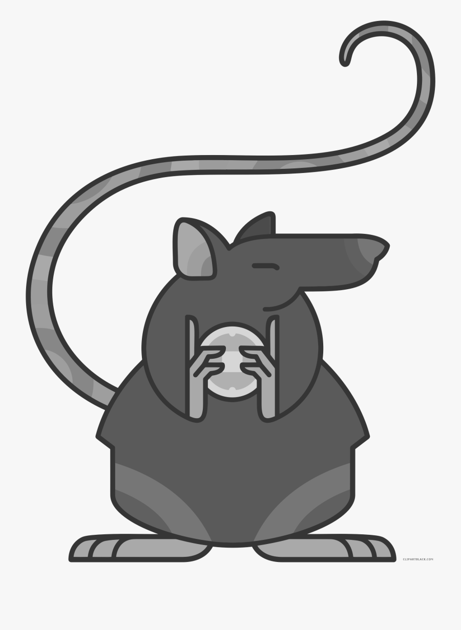 Rat Clipart Cool - Rat, Transparent Clipart