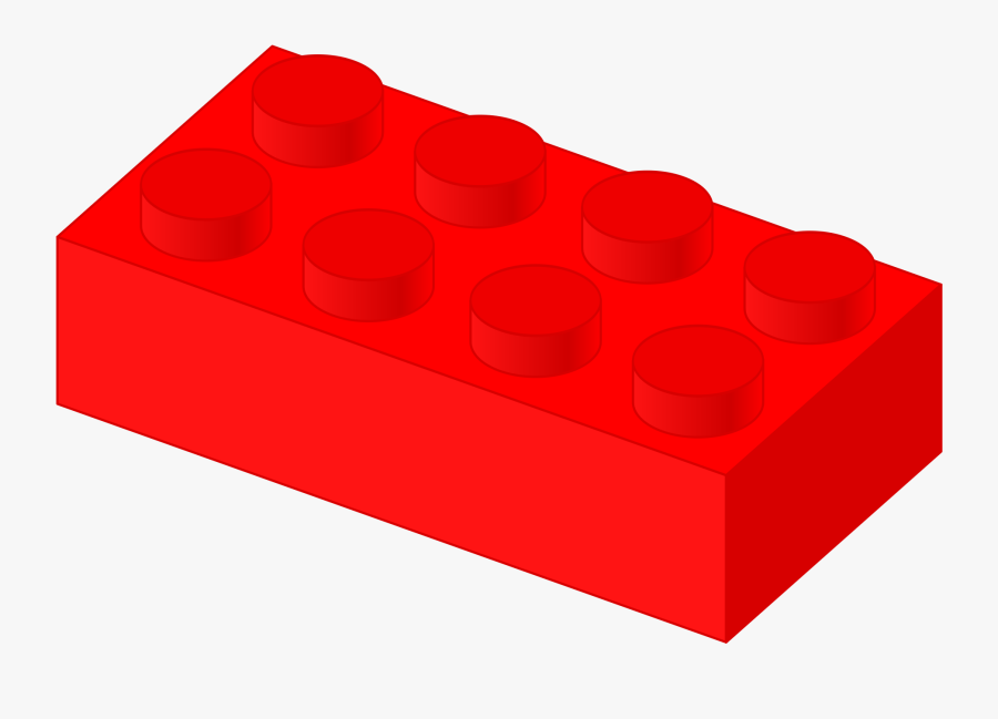 Lego Png - Lego Red Brick Transparent, Transparent Clipart