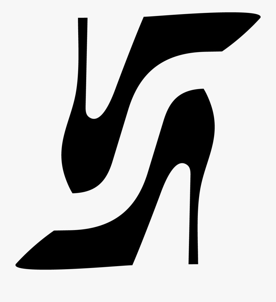 Walking Clipart Row Shoe - Basic Pump, Transparent Clipart