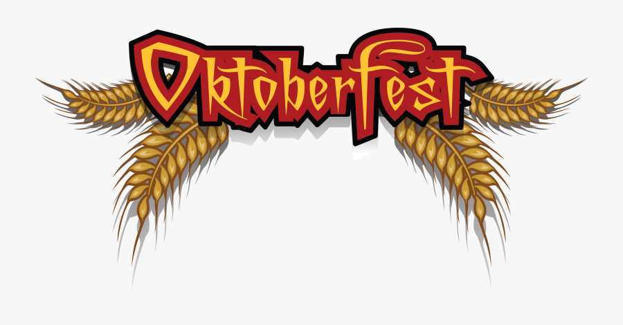 Oktoberfest With Wheat Png Clipart Picture - Oktoberfest Transparent Background, Transparent Clipart