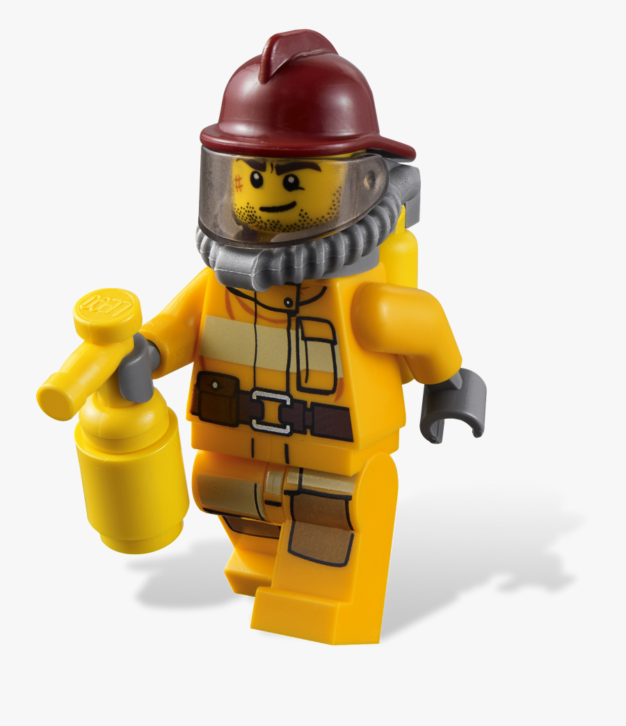 Transparent Lego Clip Art - Clipart Lego Fireman, Transparent Clipart