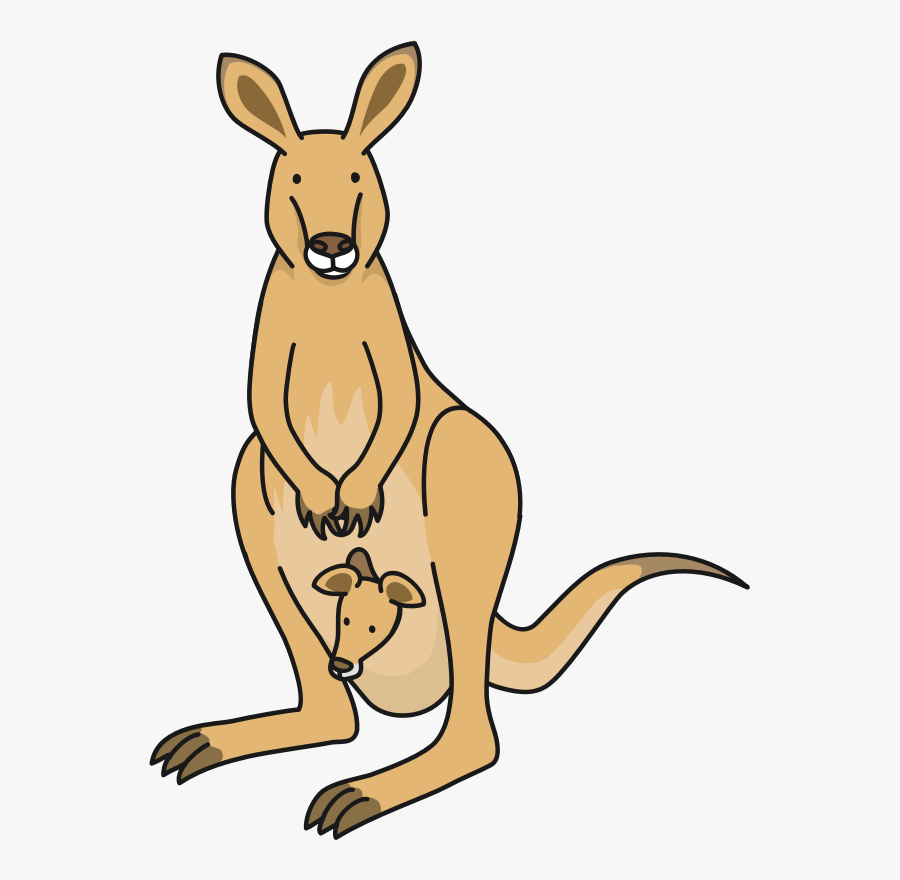 Clip Art Kangaroo, Transparent Clipart