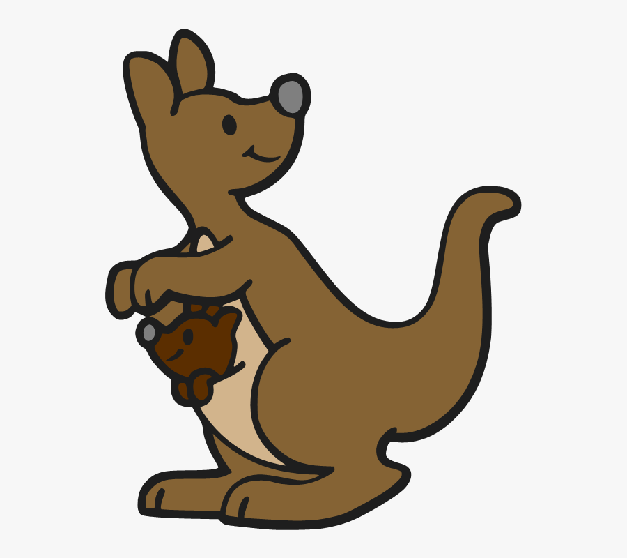 Download Kangaroo Png Transparent Images Transparent - Kangaroo Cartoon Transparent Background, Transparent Clipart