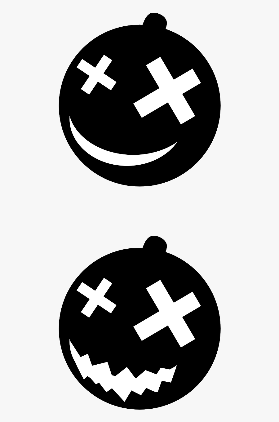 Pumpkin Silhouettes Clipart By Dcook - 90s Fest Halloween, Transparent Clipart