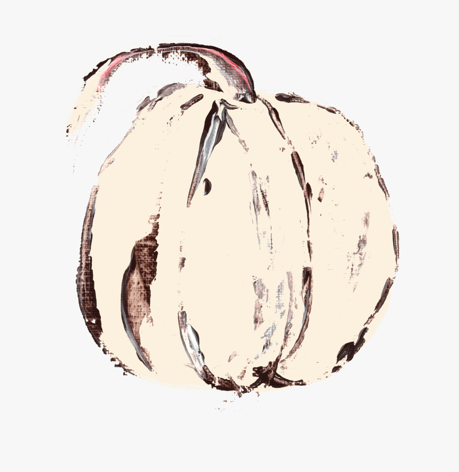 Pumpkin Clipart Pastel - Illustration, Transparent Clipart