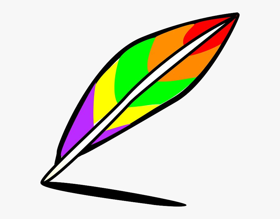 Feather Svg Clip Arts - Quill Clipart, Transparent Clipart