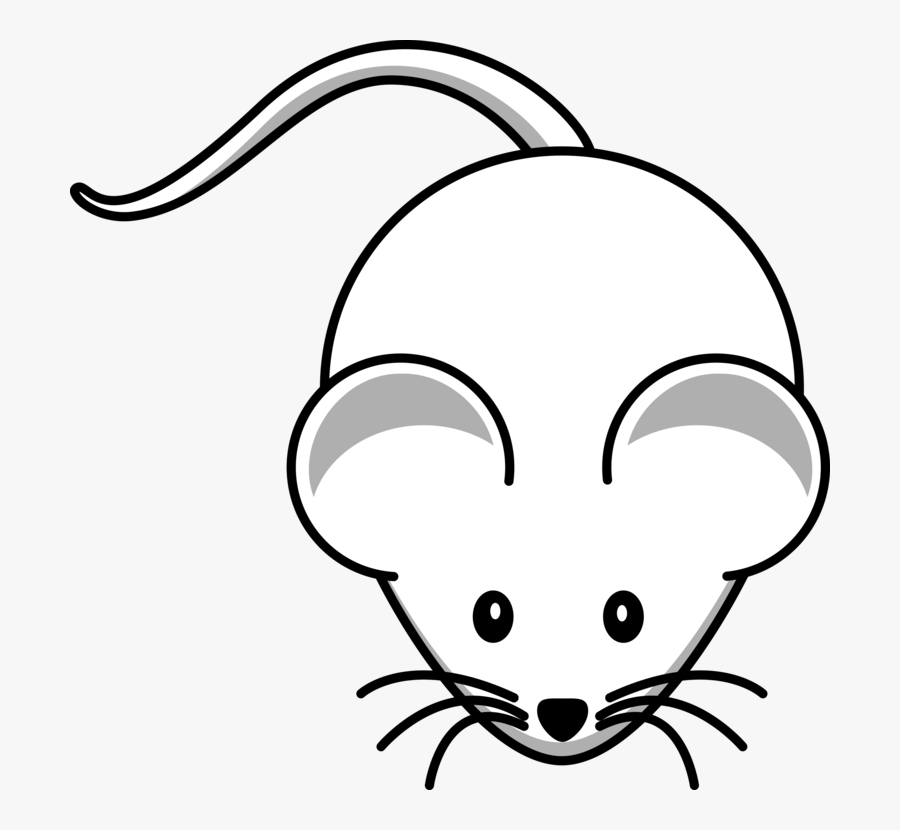 Mouse Cartoon Black Background, Transparent Clipart