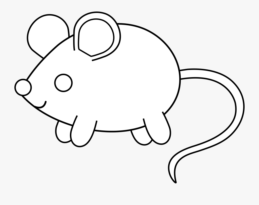Cute Mouse Clipart - Clip Art, Transparent Clipart