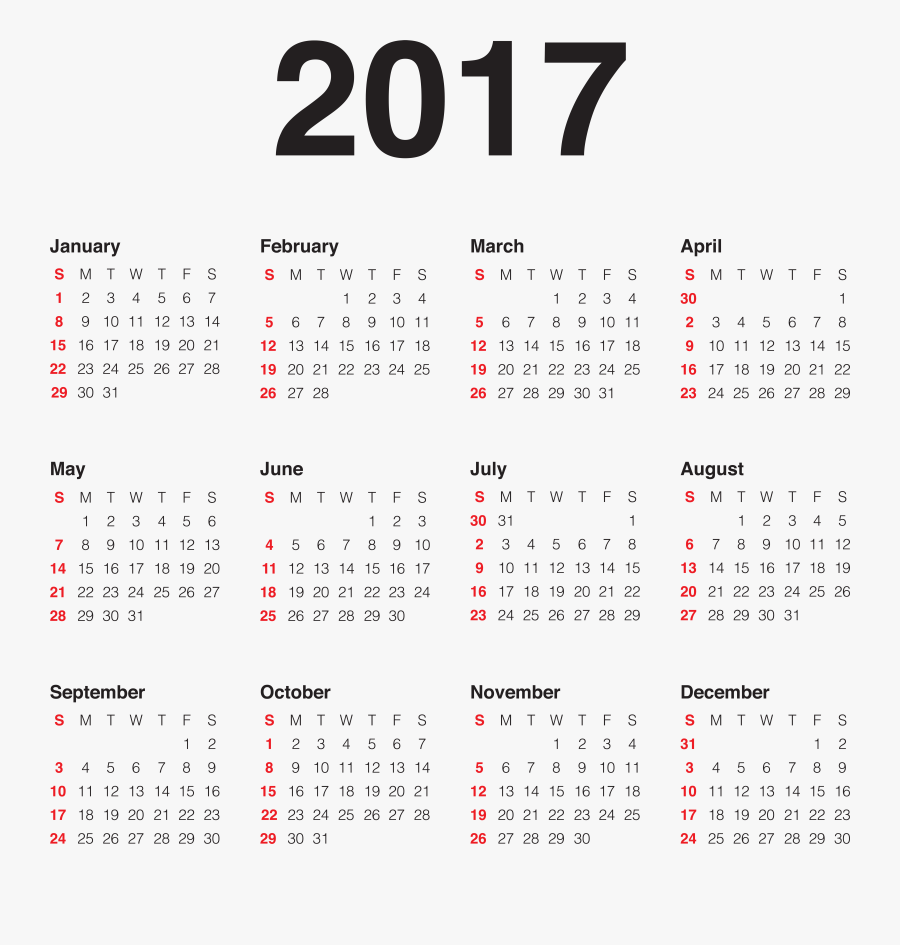 Calendar Clip Art, Transparent Clipart