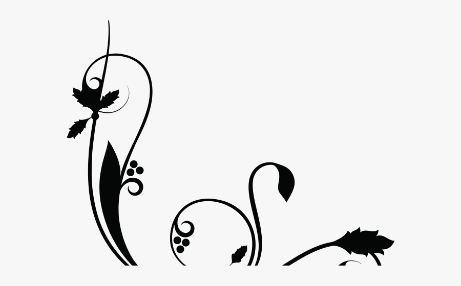 Decoration Clipart Wheat - Border Line Art Png, Transparent Clipart