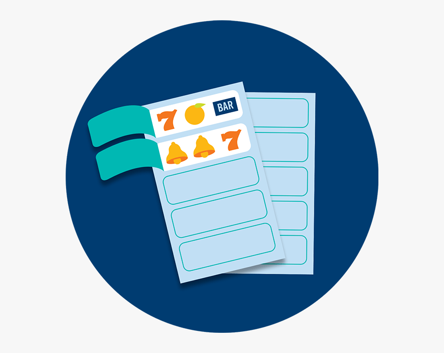 Two Break Open Tickets, One With The Two Top Windows - Break Open Lottery Tickets, Transparent Clipart