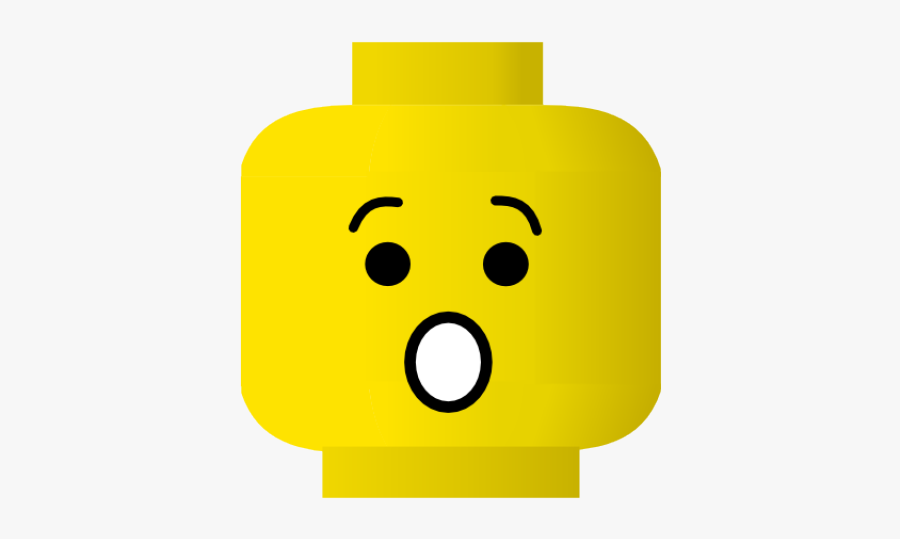 Lego Svg Clip Arts - Angry Lego Face, Transparent Clipart