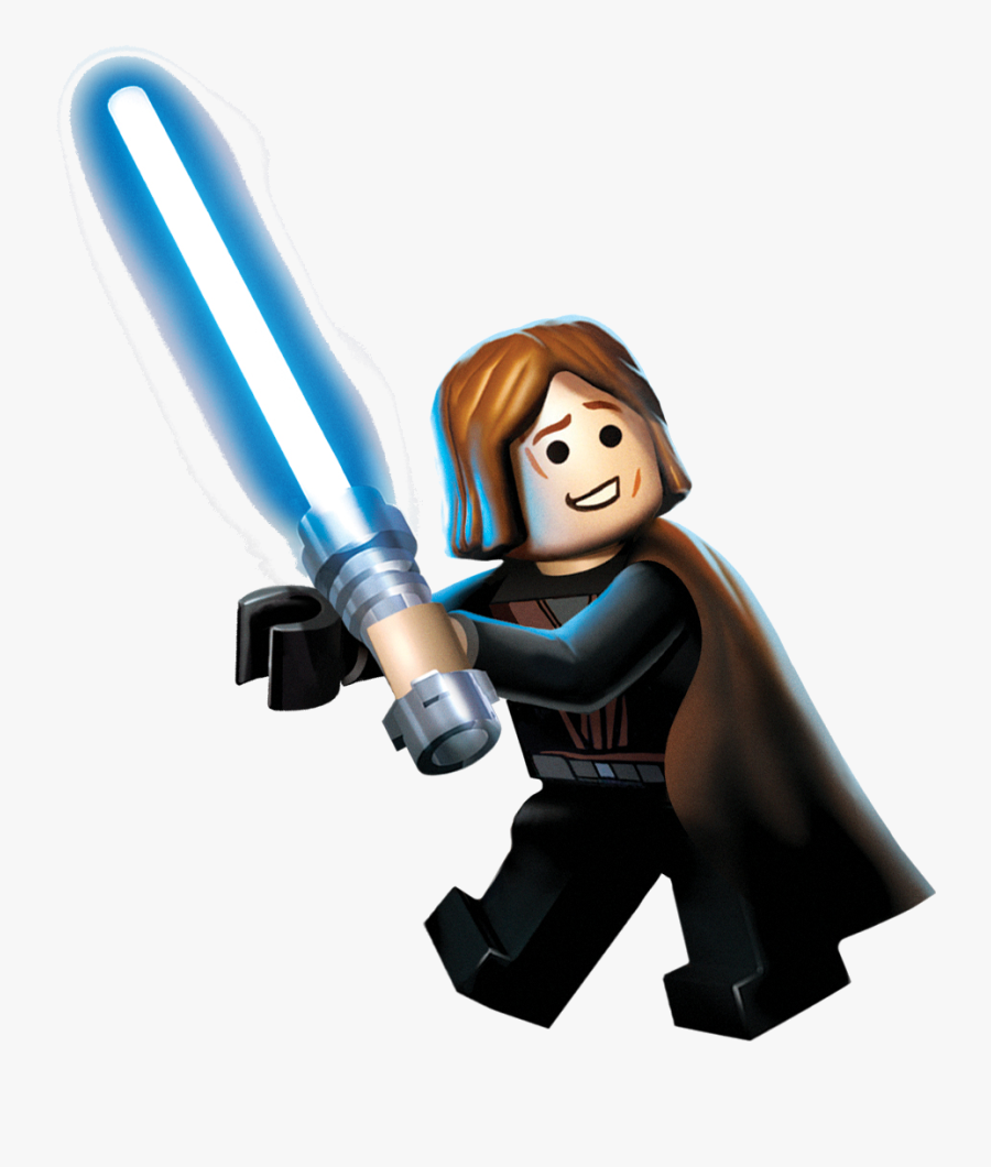 Lego Star Wars Clipart Free - Lego Star Wars Game Anakin Skywalker, Transparent Clipart