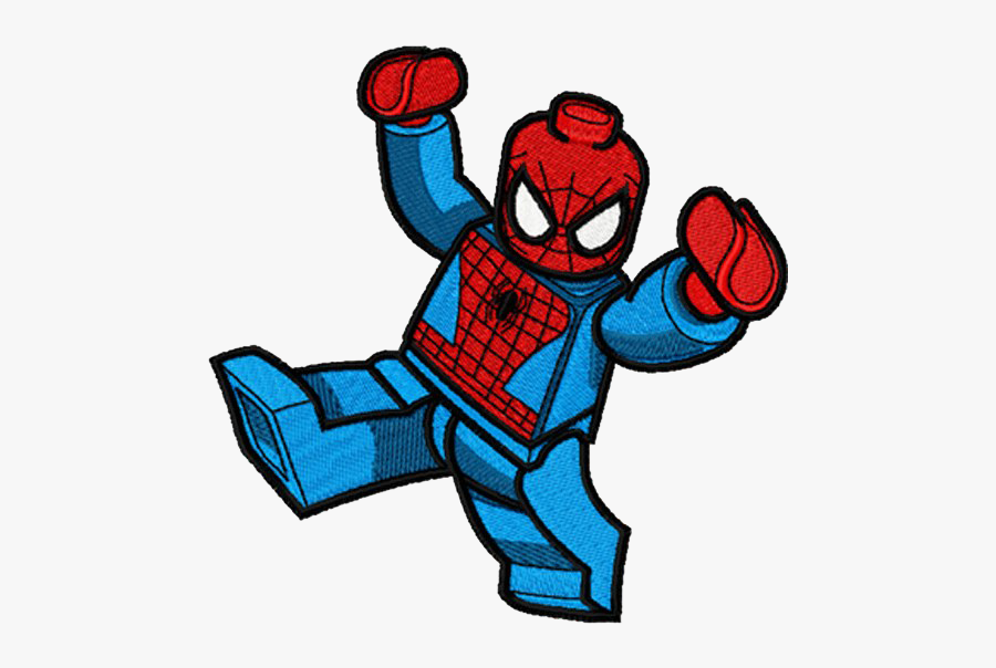 Spiderman Embroidery Design, Transparent Clipart