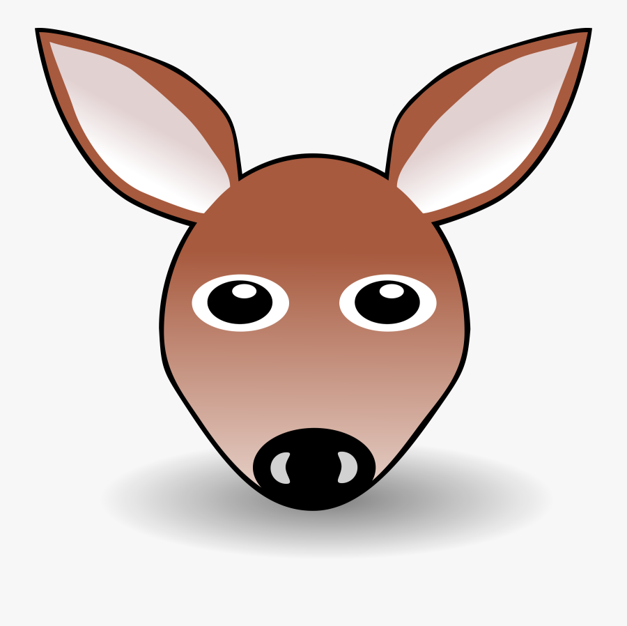 Ear Clipart Kangaroo - Deer Ear Clip Art, Transparent Clipart