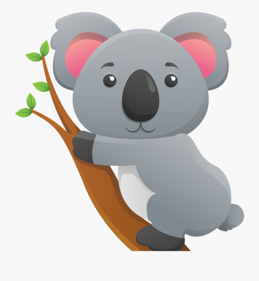 Cute Koala Clipart - Clip Art Koala Bear, Transparent Clipart