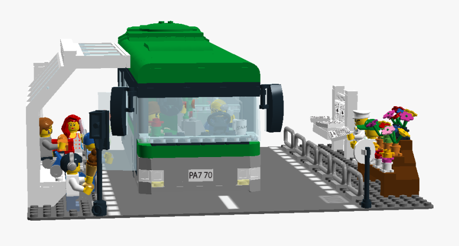 Lego Ideas - Bus Station Clipart Png, Transparent Clipart