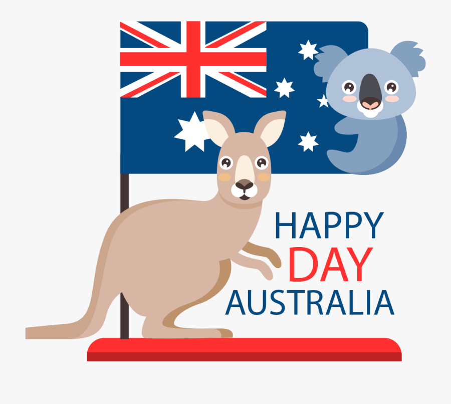 Shepherd Australia Festival Of Kangaroo Flag Koala - Flag Of Australia, Transparent Clipart