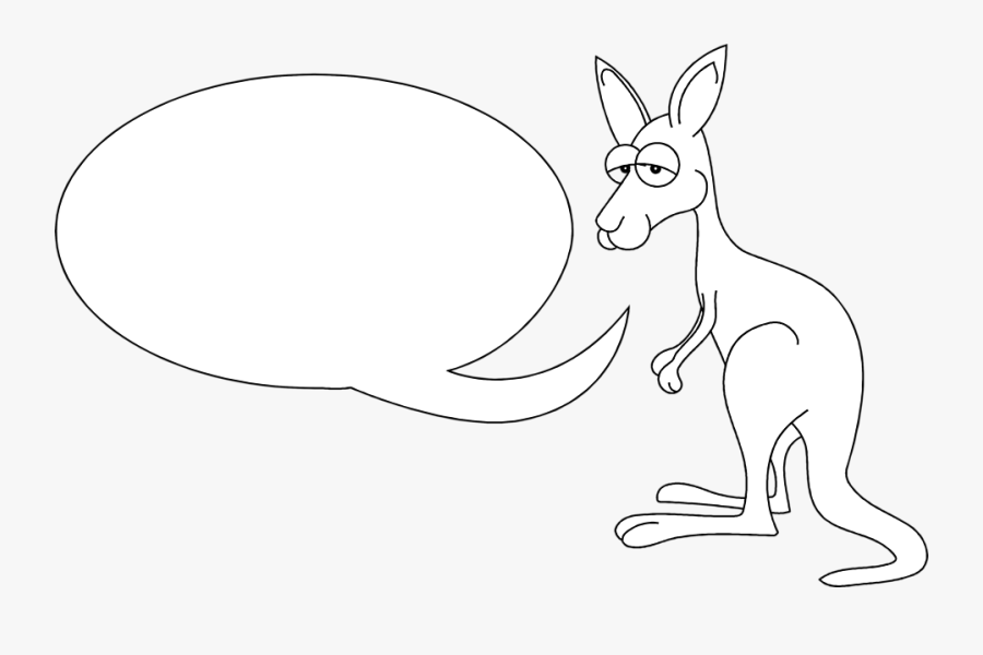 Transparent Kangaroo Clipart Png - Kangaroo, Transparent Clipart