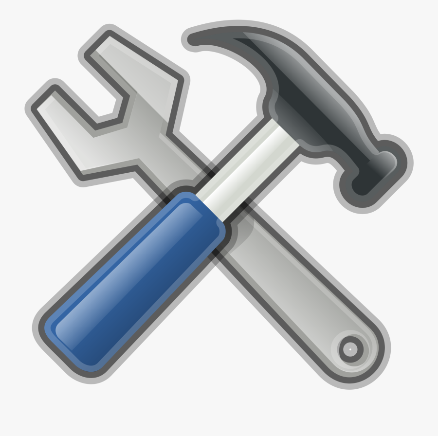 Tools, Hammer, Spanner - Tools Clip Art, Transparent Clipart