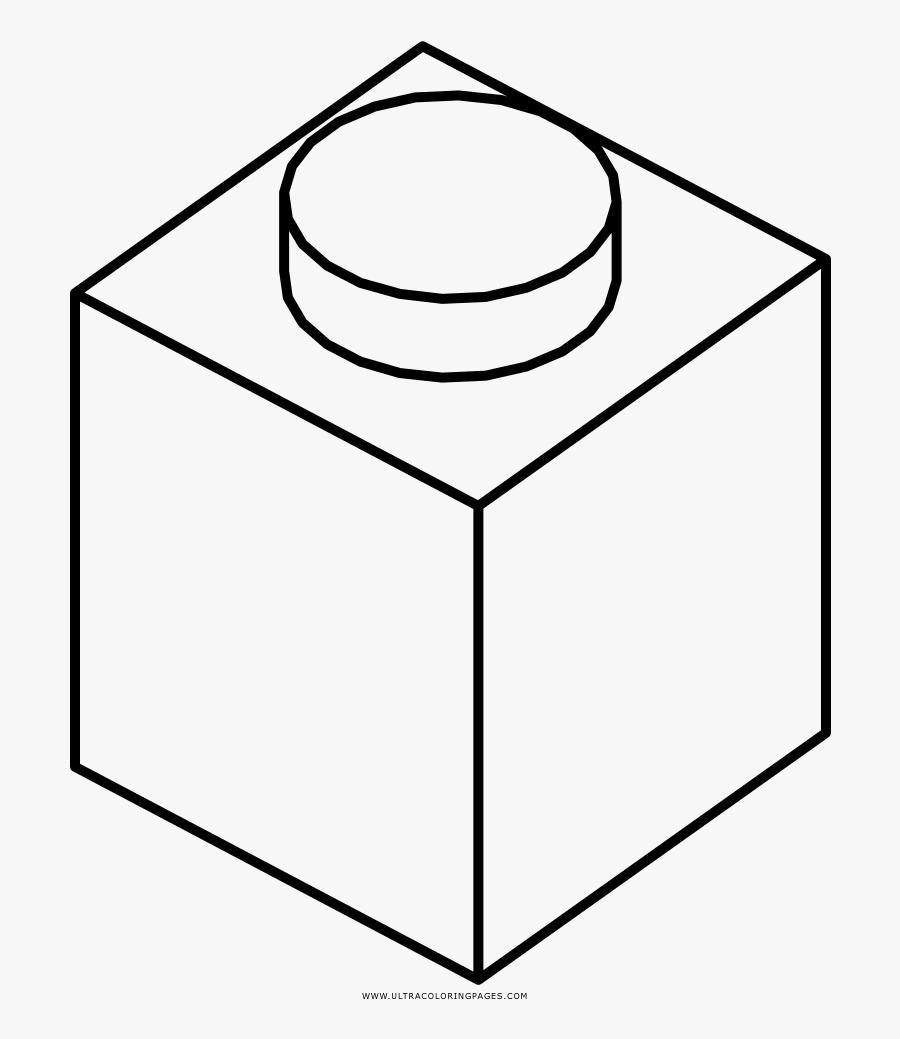 Lego Block Coloring Pages