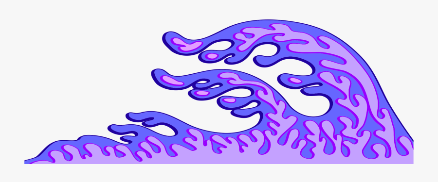 Clipart Waves Wave Japanese, Transparent Clipart