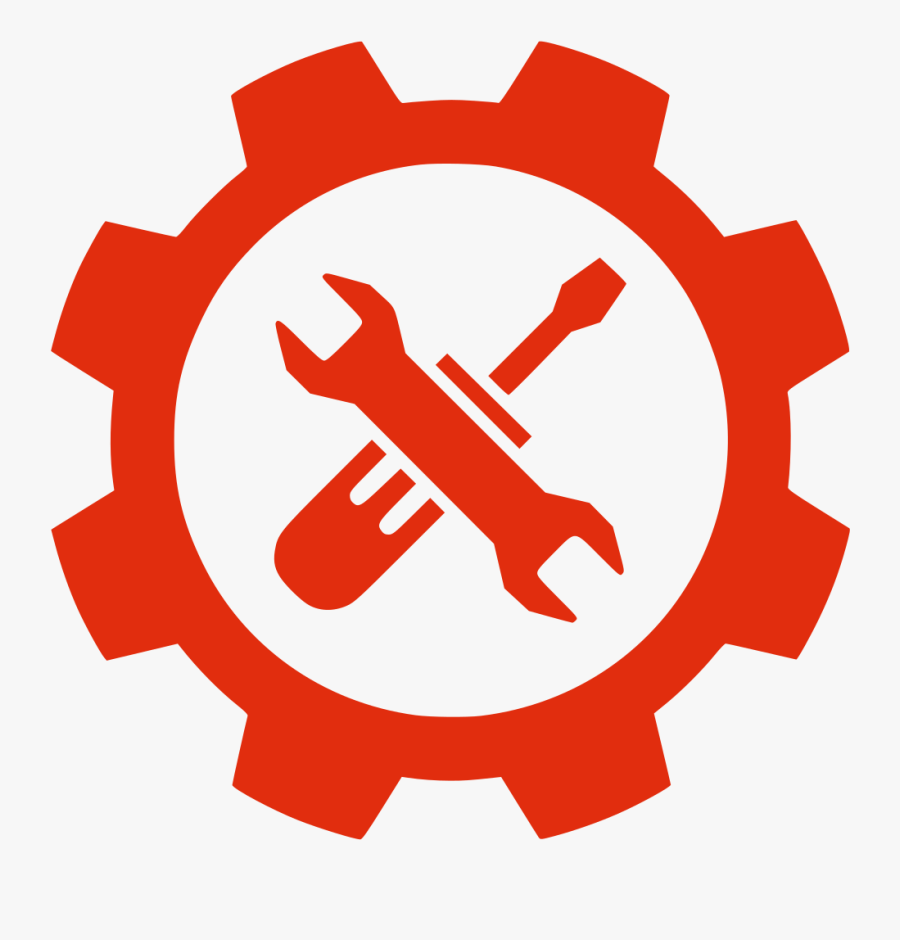 Gear Tools - Transparent Tool Icon Png, Transparent Clipart