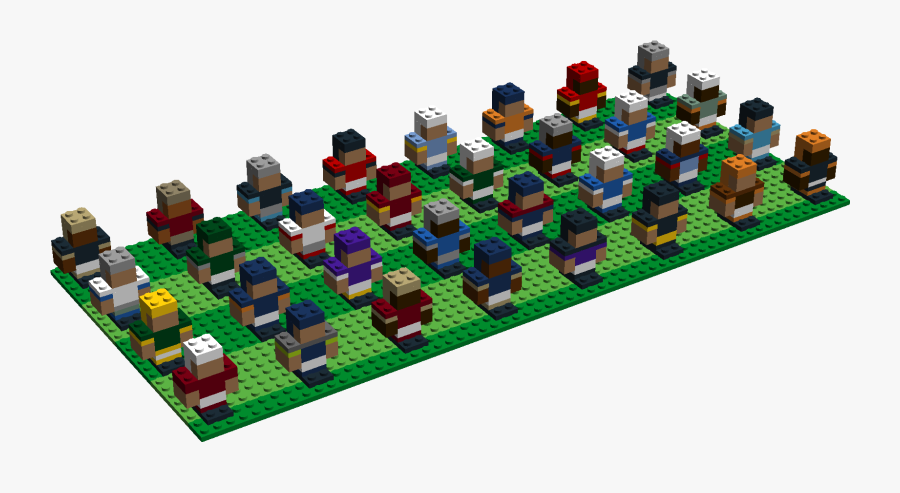Nfl - Football - Player - Football Player Lego, Transparent Clipart
