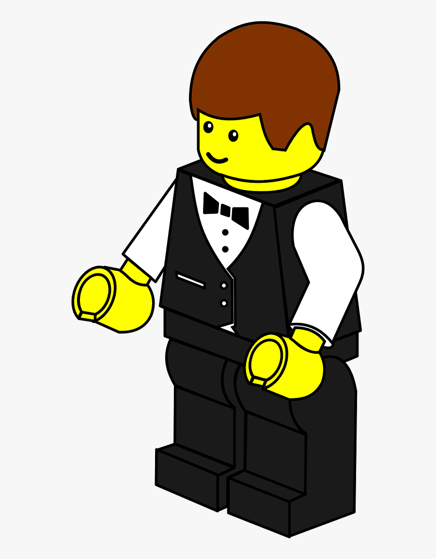 Transparent Waiter Silhouette Png - Lego Clipart, Transparent Clipart