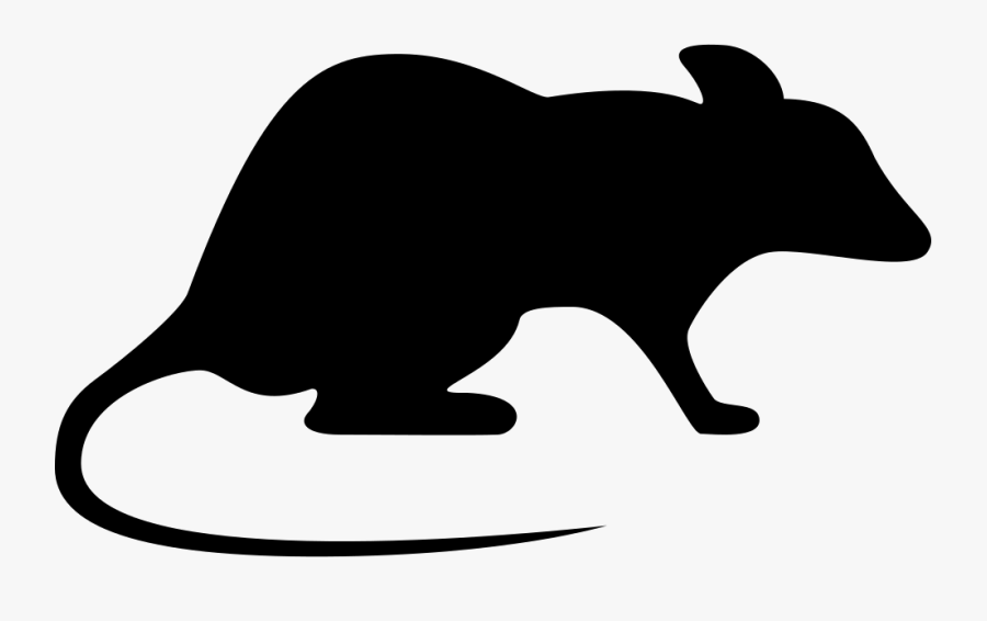 Rat Silhouette Png - Icon Rat Png, Transparent Clipart