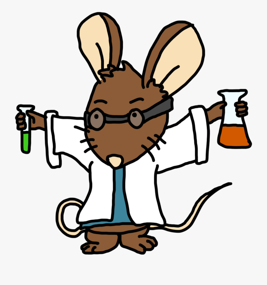 Transformice Scientist Rat By Popellerhat - Rat Scientist, Transparent Clipart