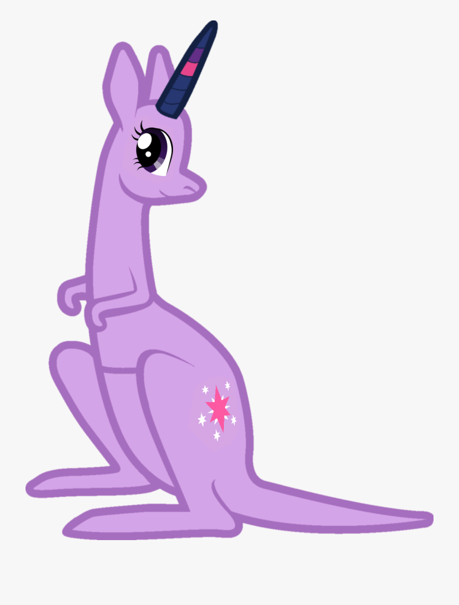 Kangaroo Clipart Pink Kangaroo - Cartoon, Transparent Clipart