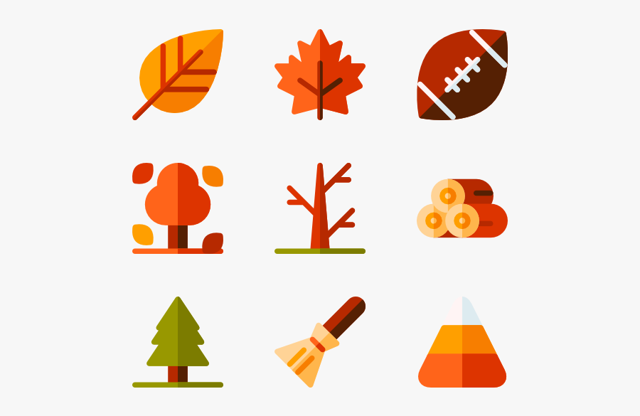 Autumn - Small Maple Leaf Icon, Transparent Clipart